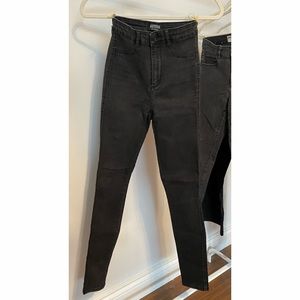 Zara high rise skinny jeans